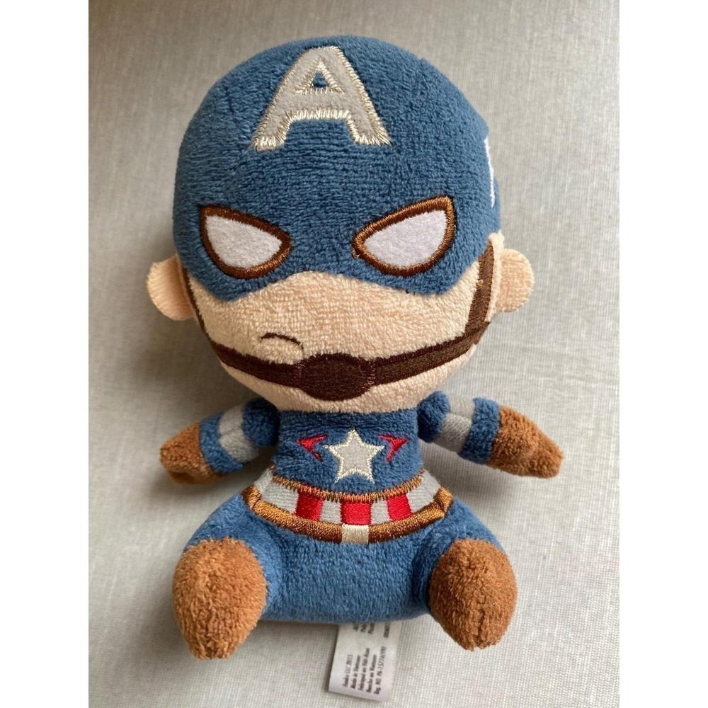 Marvel Funko Plush Comic Captain America 2015 Fandom Doll Toy s1